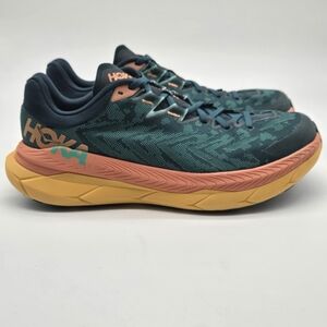 Hoka One One Womens Tecton X 1123162 DTWGR Green Running Shoes Womens Size 10.5